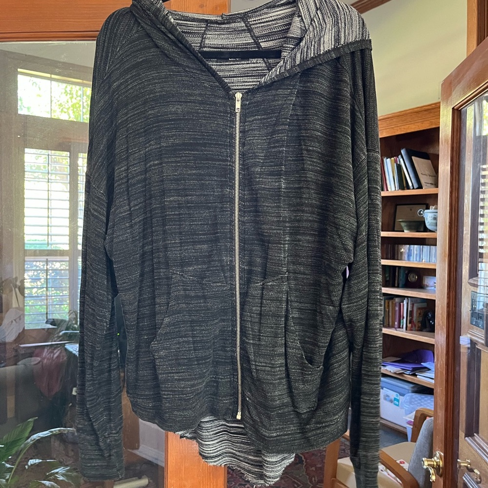 Michael Lauren soft casual zip up jacket